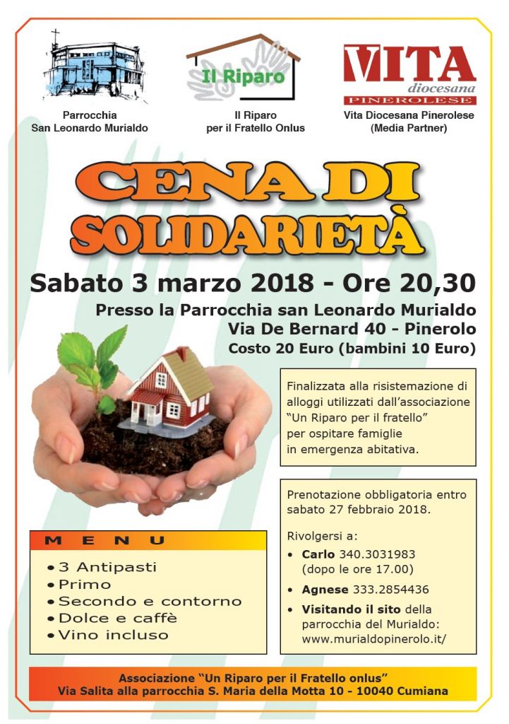 CenaDiSolidarietaRiparo